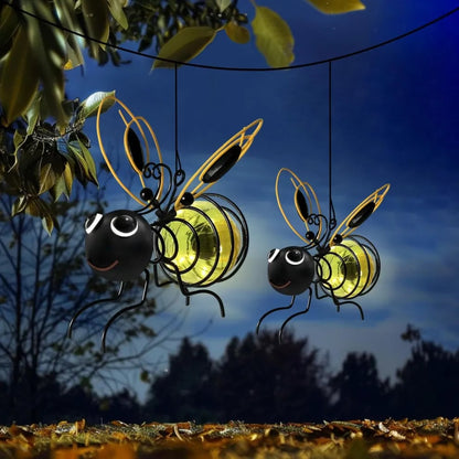 🔥Last Day 40% Off🐝Solar Hanging Insect Simulation Light