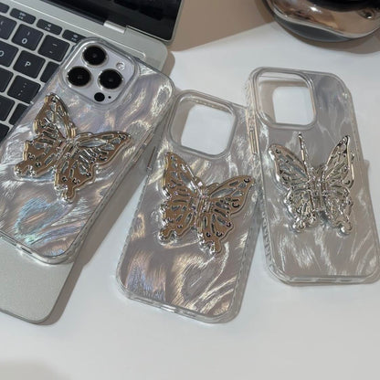 🦋Butterfly phone case with stand for iPhone