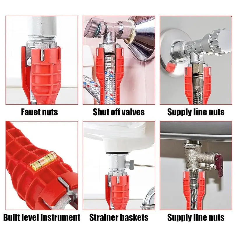 BowLift | 8-in-1 Sink Wrench | Essential Plumbing Tool