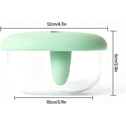 🔥2-in-1 No-Mess Snack Container