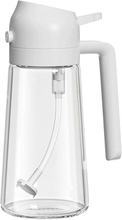 2-in-1 Olive Oil Sprayer for Cooking 470ml