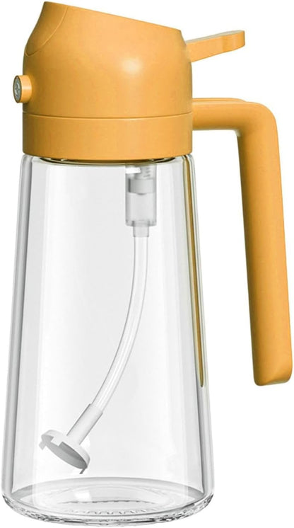 2-in-1 Olive Oil Sprayer for Cooking 470ml