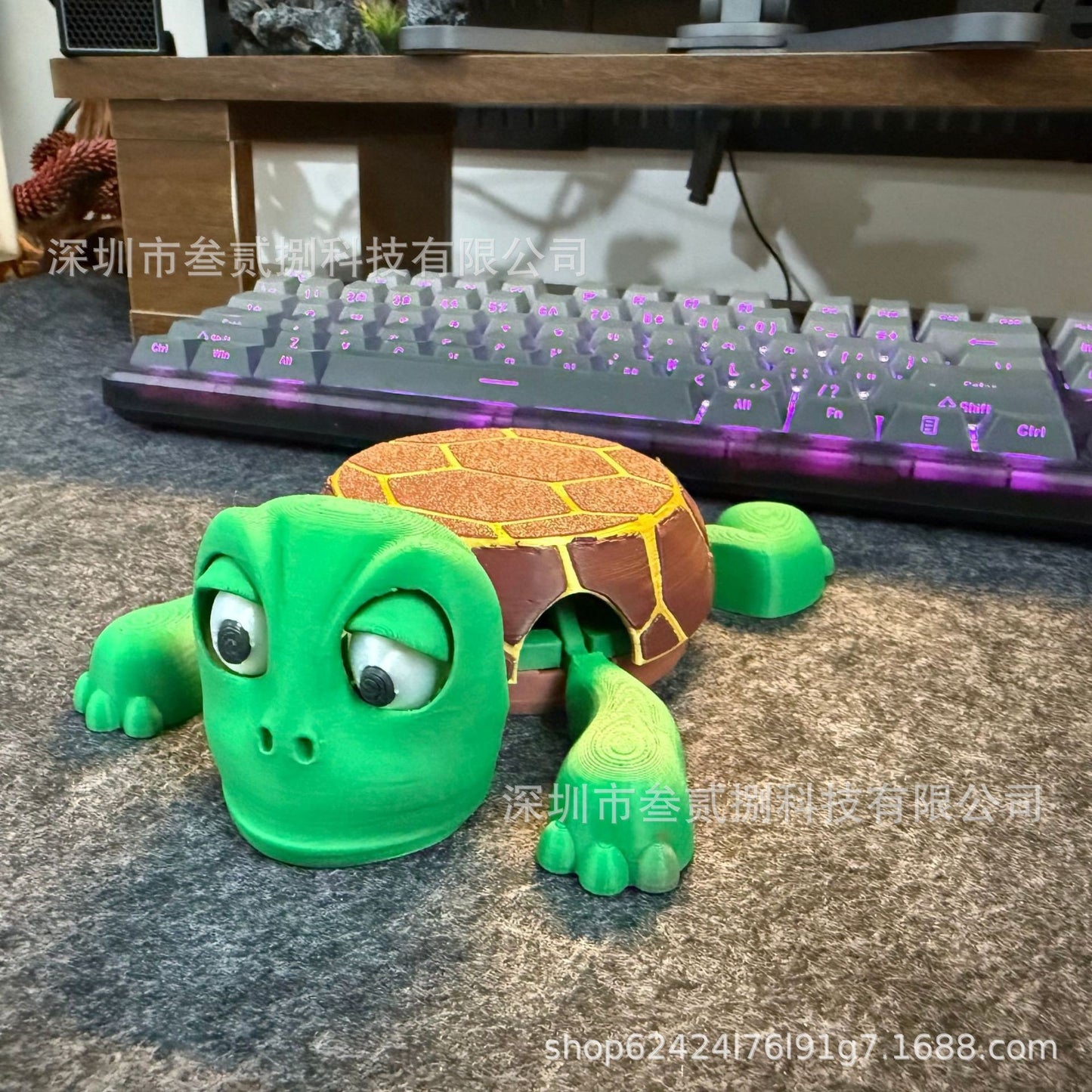 📦3D Printing Funny Turtle Cup Holder By