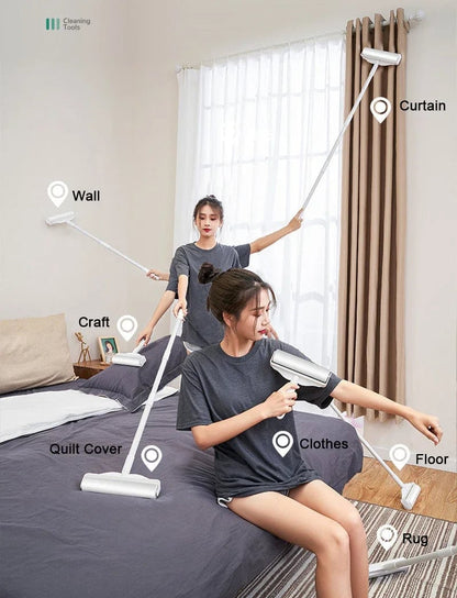 Long Handle Lint Roller Brush Pet Hair Remover