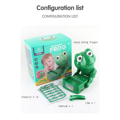 Tricky Frog Biting Finger Toy