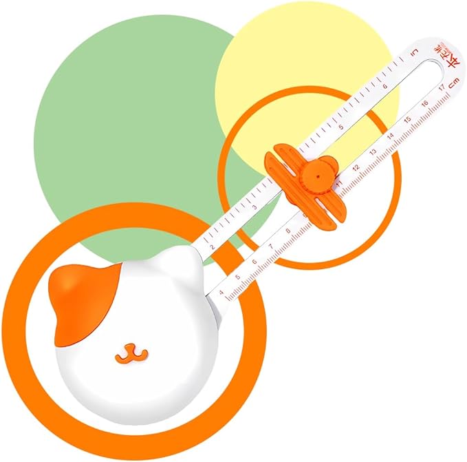 Circle Paper Cutter Rotary Circular Cutter for Cardstocks Craft Cutting Tools