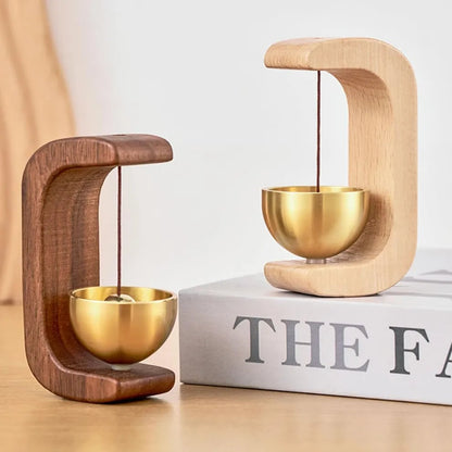 40% OFF🔥Suction Door Type Solid Wood Wind Chime