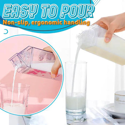 🔥LAST DAY 50% OFF-Milk Carton Drink Bottle