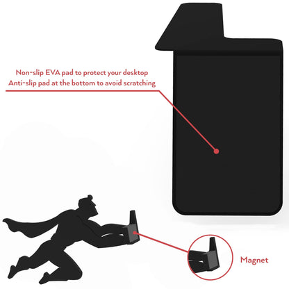 Flying Man Invisible Bookshelf