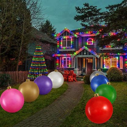 🎁 Last day Sale 45% OFF🎈2025 New Oversized Inflatable Christmas Ball Decoration