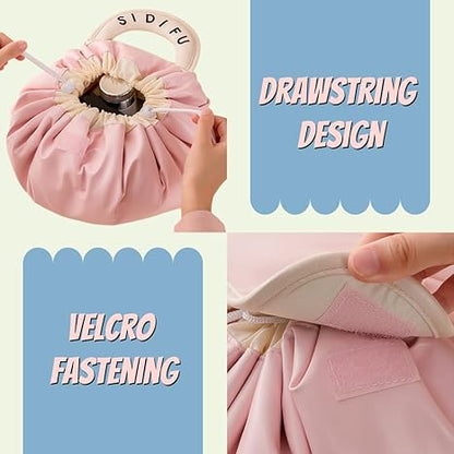 Large Drawstring Makeup Bag