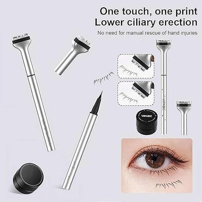 2-in-1 Eyeliner & Lower Eyelash Stamp Set