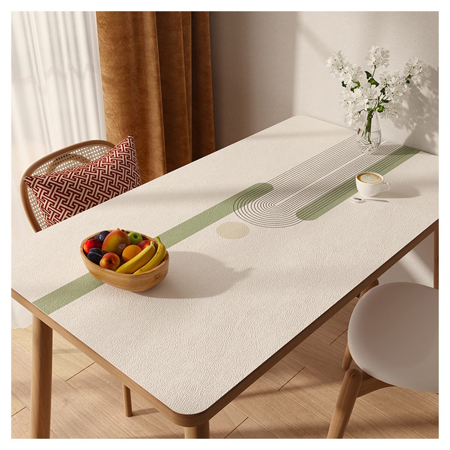 Premium Minimalist Waterproof Leather Table Mat