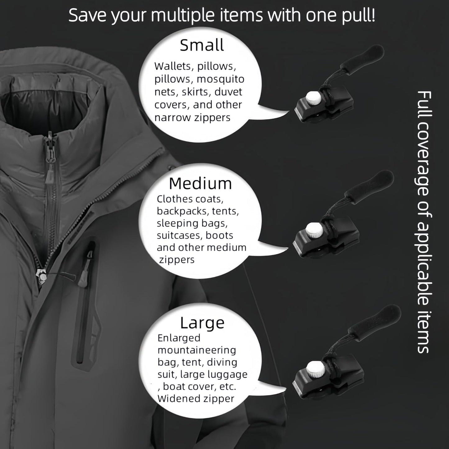 Universal Zipper Repair Kit