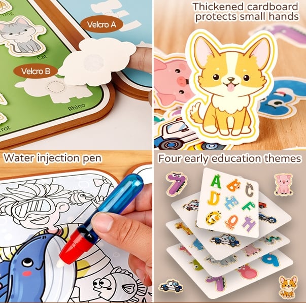 Multifunctional Quiet Book