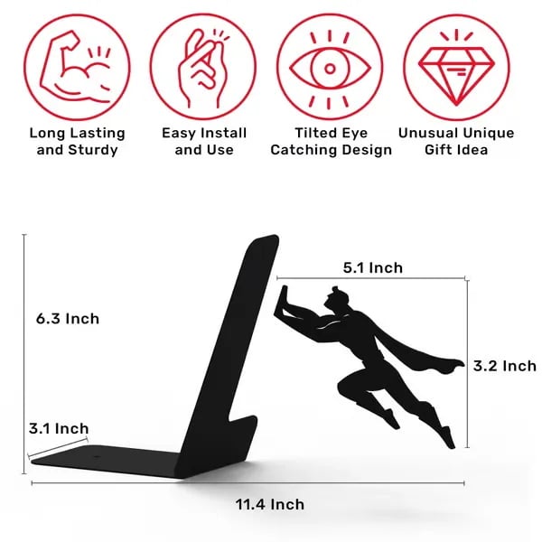 🔥2025 New Arrival - Super Hero Bookends