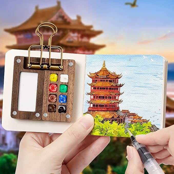40%OFF🔥PocketArtist Watercolor Travel Set