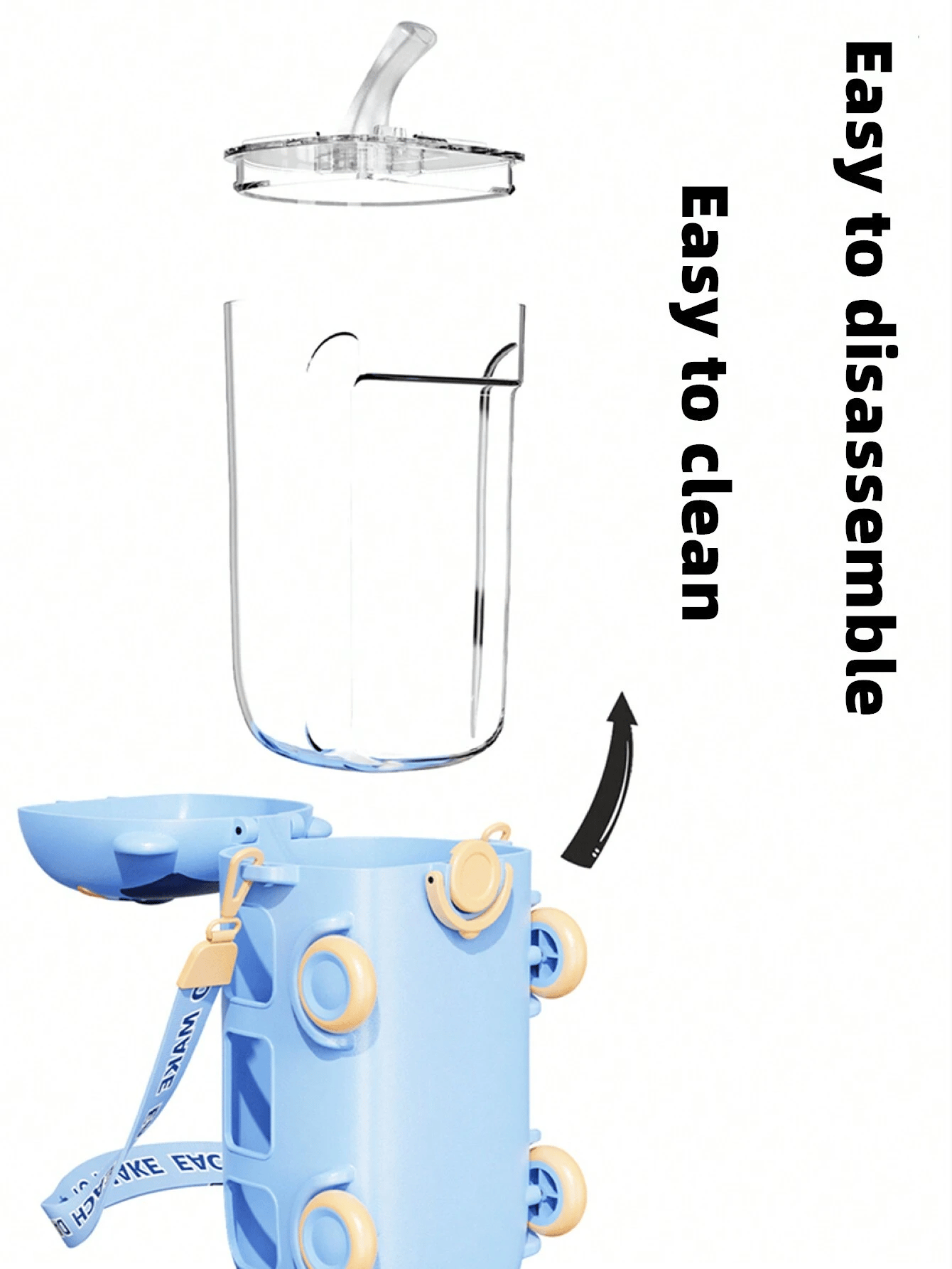 Bus Water Bottle for Kids