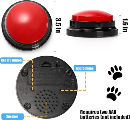 40% OFF🔥Voice Recording Button🐶Dog Buttons for Communication Pet Training Buzzer