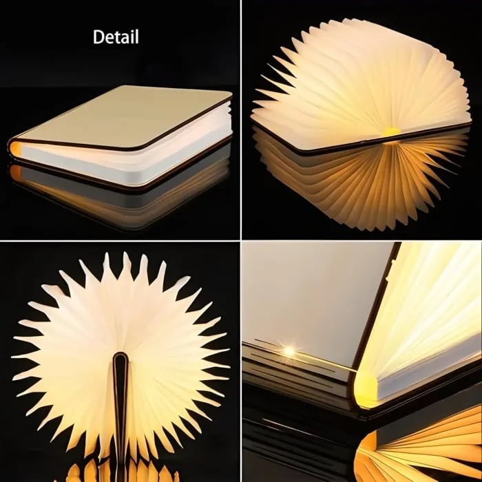 40% OFF🔥Wooden Book Lamp🔥Buy More Save More