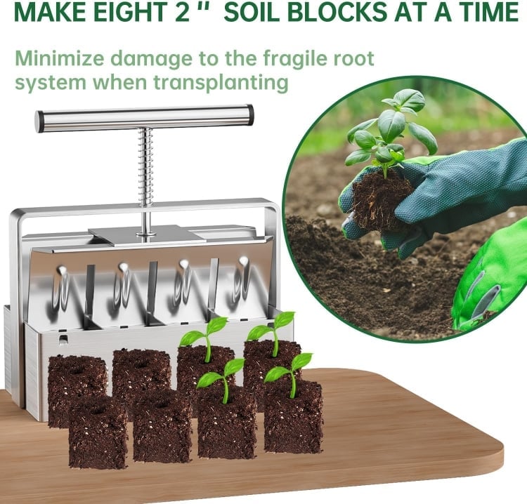 Manual Soil Block Maker 🔥