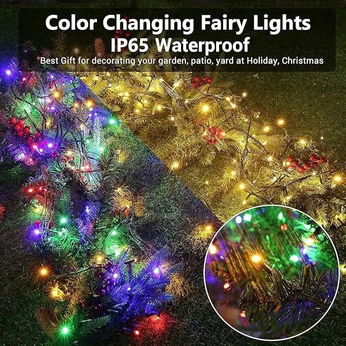 Hot Sale 40% OFF🔥Solar Multicolor Christmas Lights
