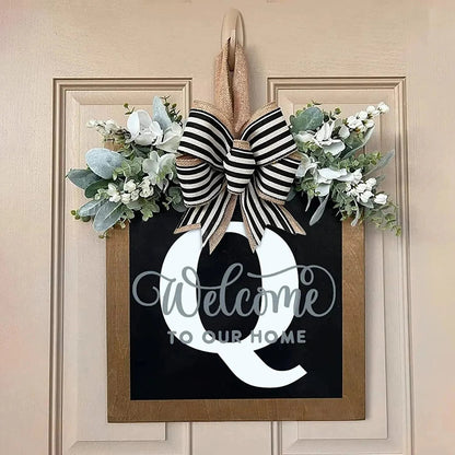 Welcome Front Door Wreath🔥40% OFF