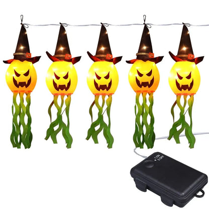 🔥Halloween LED Wizard Pumpkin Lights