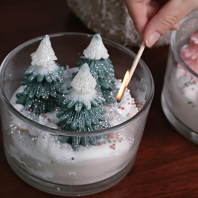 🎅Christmas gift🎄Christmas Tree Cedar Forest Candles
