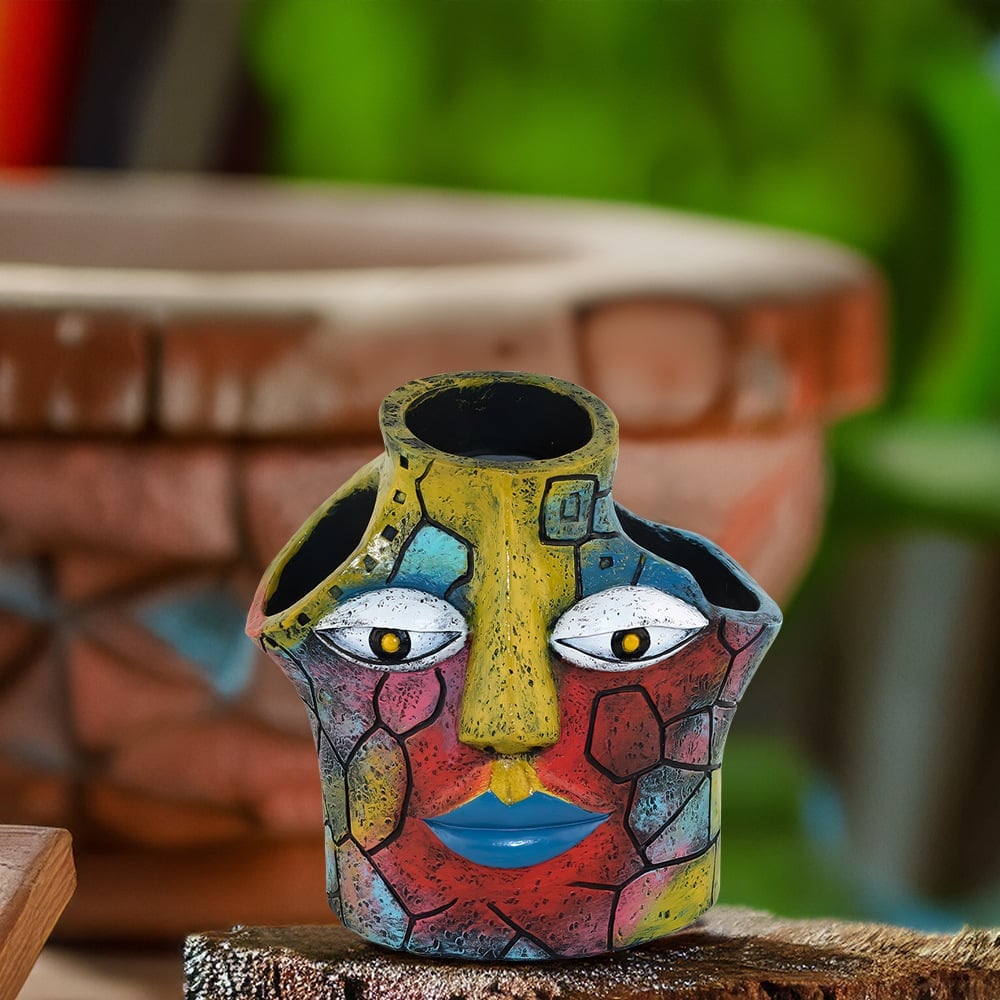 🪴Picasso Fauvism Abstract Human Face Flower Pot