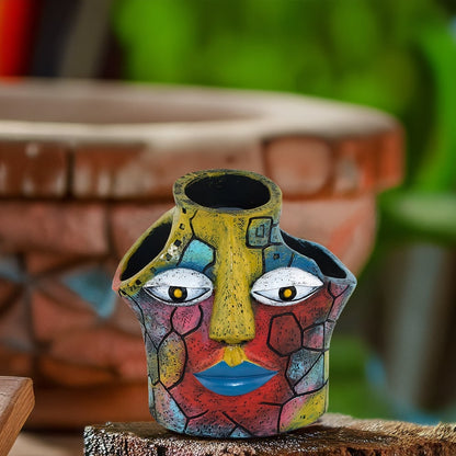 🪴Picasso Fauvism Abstract Human Face Flower Pot