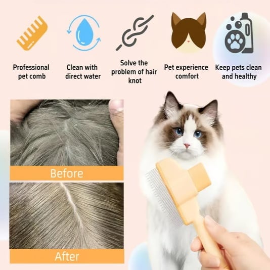 🐶2-Pack Pet Grooming Comb🐱