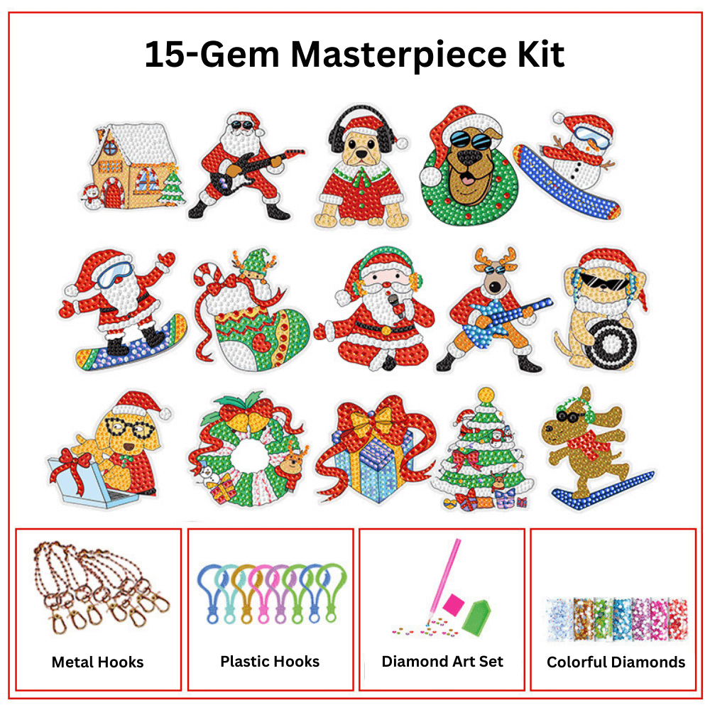 🎄🎄Christmas Painting Sticker Kit