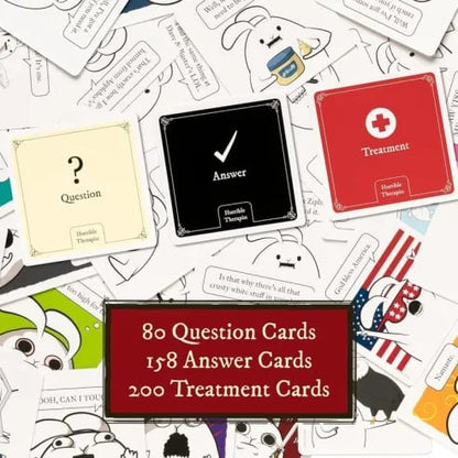 🔥Hot Sale 45% OFF✨ Horrible Therapist Adult Card Game