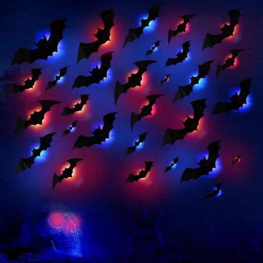 🦇3D Bat Design LED Decoration