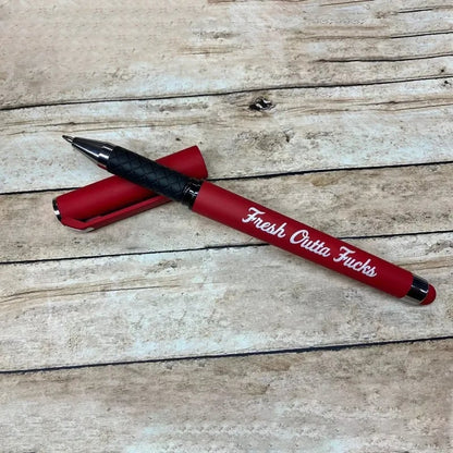 💝 Fresh Outta Fucks Pad and Pen