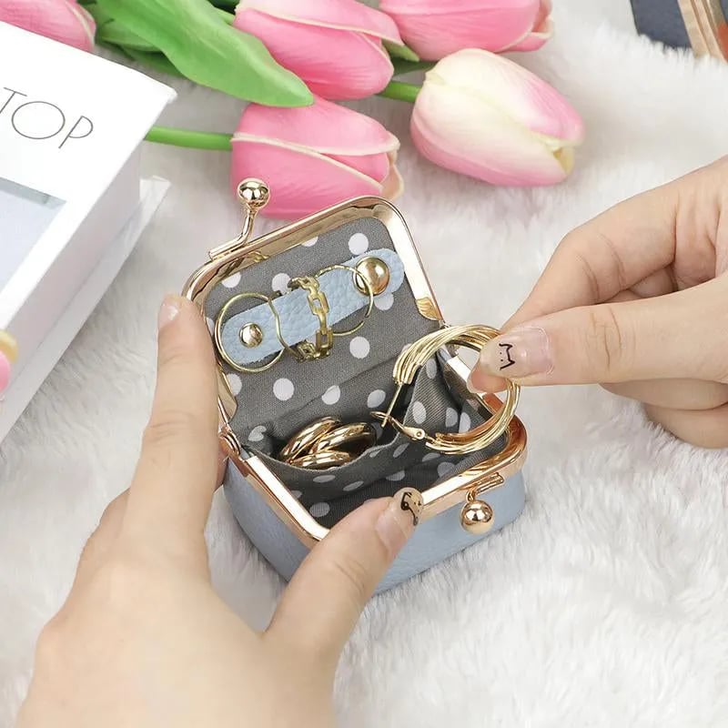 🔥Hot Sale🔥Soft Leather Mini Jewelry Box