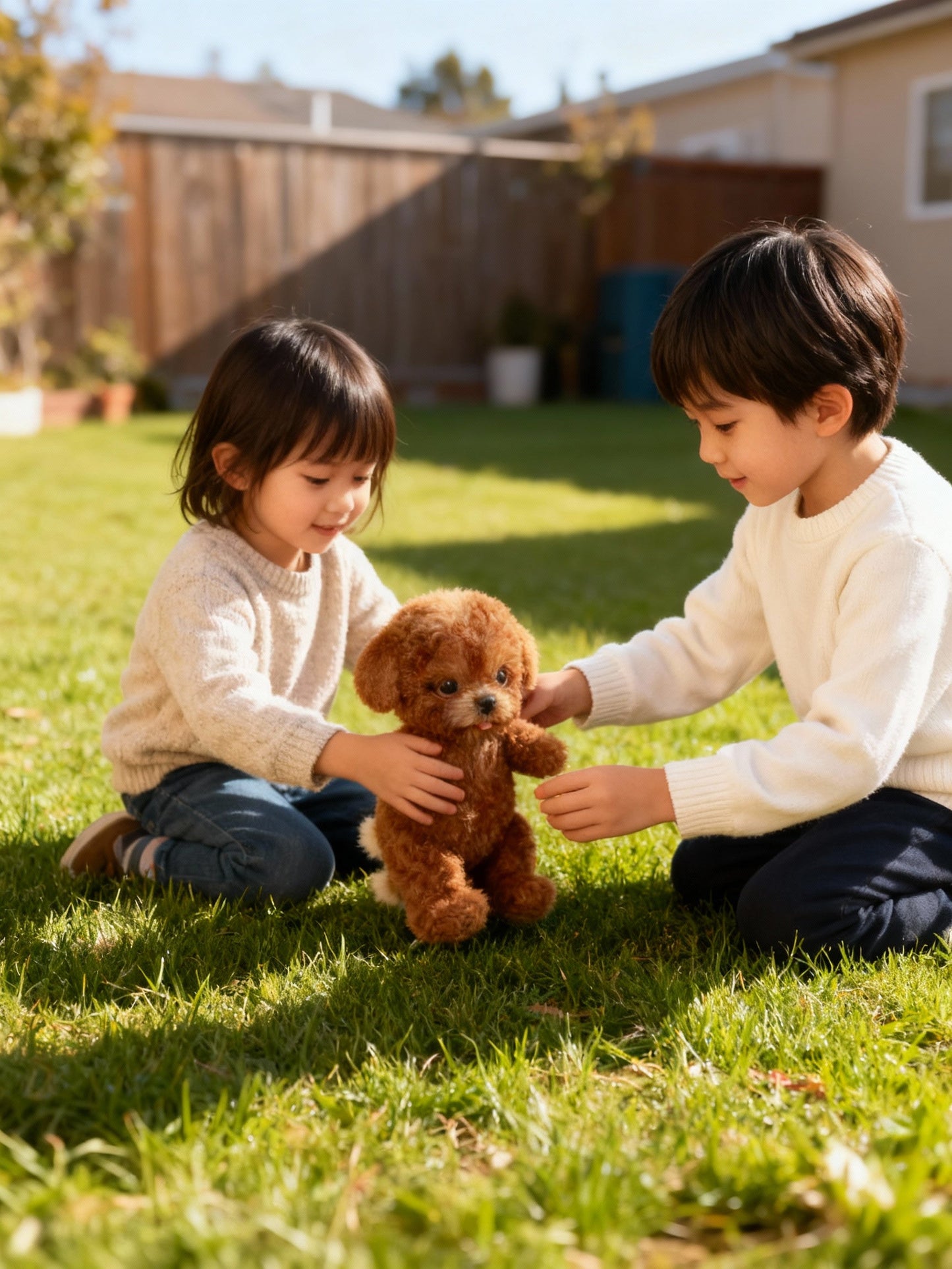 Frixora™ My First Best Friend - Realistic Nicoo Robot Puppy | Interactive Walking & Barking Toy for Kids