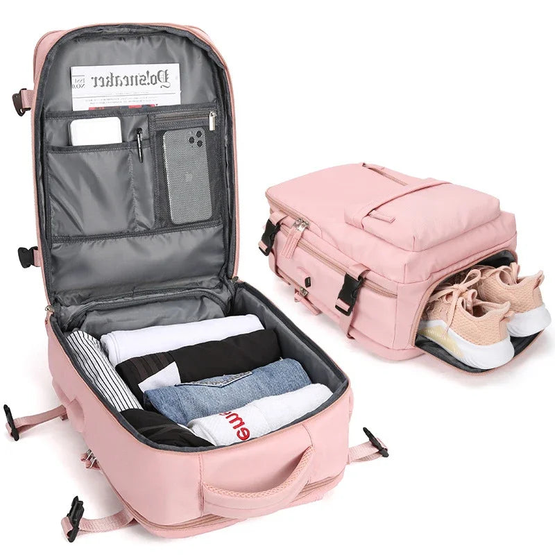 BowLift | Travel Carry-On Backpack with Shoe Compartment