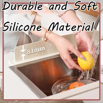 Movable Suction Cup Sink Splash Guard♻️