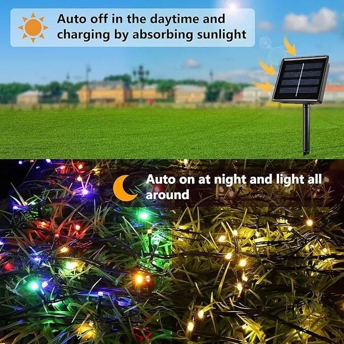 Hot Sale 40% OFF🔥Solar Multicolor Christmas Lights