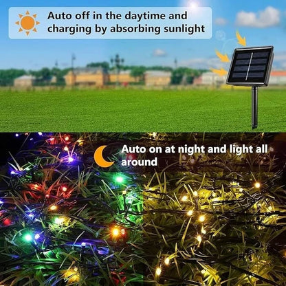 Hot Sale 40% OFF🔥Solar Multicolor Christmas Lights