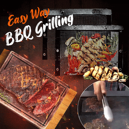 🔥Reusable Non-Stick Mesh Grill Bags🔥