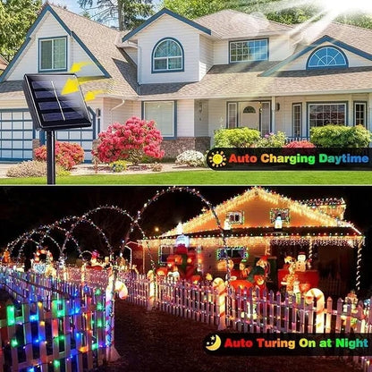 Hot Sale 40% OFF🔥Solar Multicolor Christmas Lights