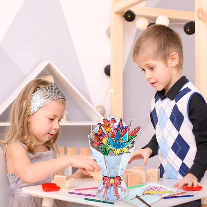 🧩3D Graffiti Paper Flower Puzzle🌹