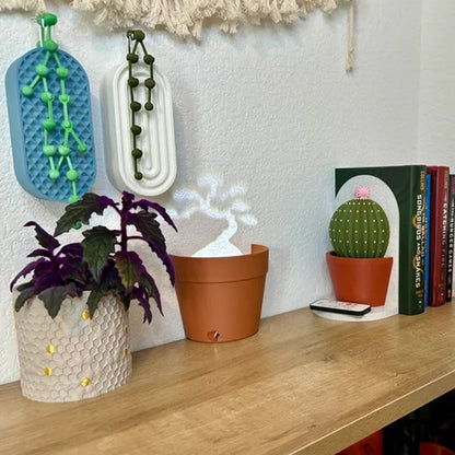 Plant Pot Light Projections