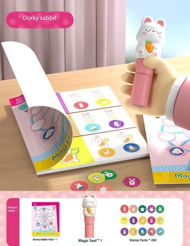 Creative Magic Stamp Stickers