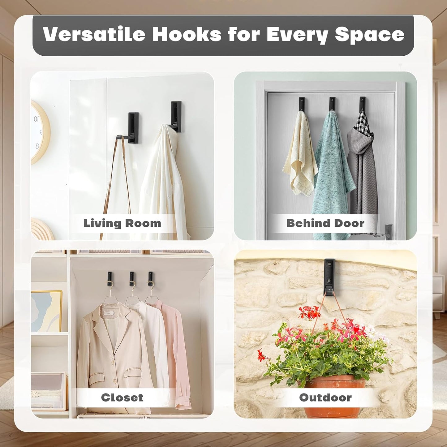 🔥 Heavy Duty Folding Hooks