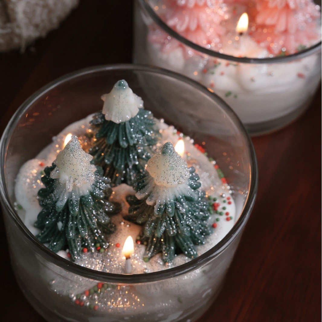 🎅Christmas gift🎄Christmas Tree Cedar Forest Candles