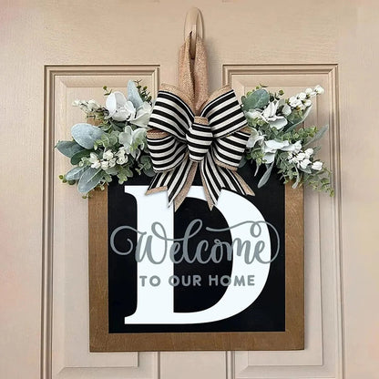 Welcome Front Door Wreath🔥40% OFF